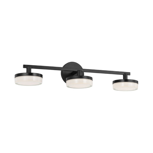 Visual Comfort SLV1013 Khan 3-lt 24" LED Vanity Light - Aged Iron