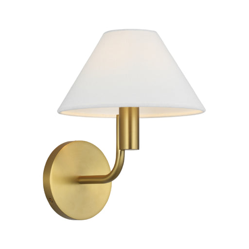 Visual Comfort SLW1001 Colfax 1-lt 10" Tall LED Small Wall Sconce - Burnished Brass