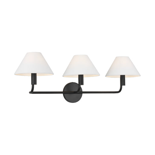 Visual Comfort SLW1023 Colfax 3-lt 29" LED Large Wall Sconce - Aged Iron
