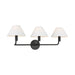 Visual Comfort SLW1023 Colfax 3-lt 29" LED Large Wall Sconce - Aged Iron