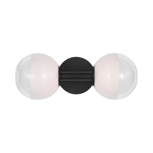 Visual Comfort SLW1032 Torian 2-lt 15" LED Linear Wall Sconce - Aged Iron