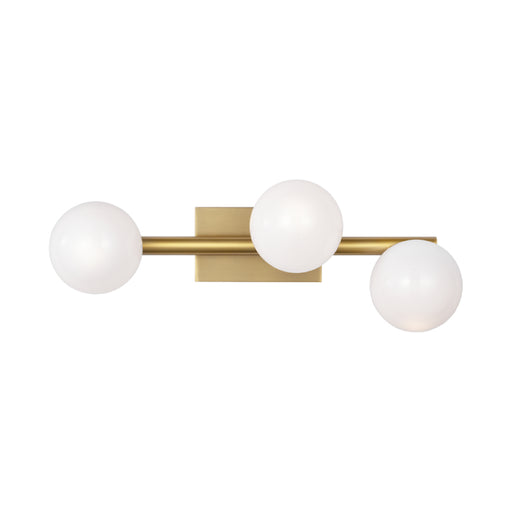 Visual Comfort SLW1043 Altair 3-lt 16" LED Vanity Light - Burnished Brass
