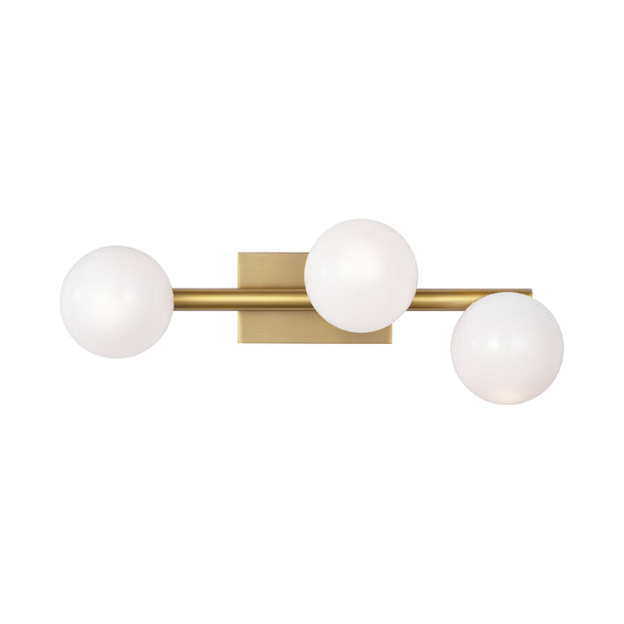 Visual Comfort SLW1043 Altair 3-lt 16" LED Vanity Light - Burnished Brass
