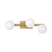Visual Comfort SLW1043 Altair 3-lt 16" LED Vanity Light - Burnished Brass