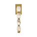 Visual Comfort SLWS546 Collier 15" Tall LED Wall Sconce - Hand Rubbed Antique Brass