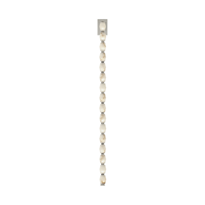 Visual Comfort SLWS549 Collier 53" Tall LED Wall Sconce - Polished Nickel