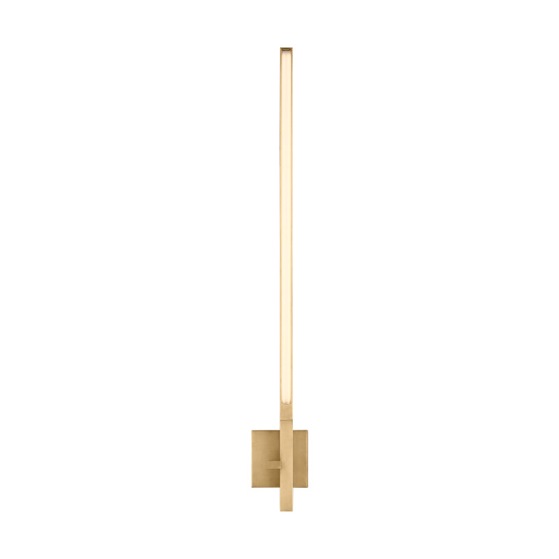 Visual Comfort SLWS679 Cityscape Right 36" Tall LED Wall Sconce - Hand Rubbed Antique Brass