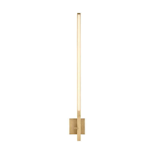 Visual Comfort SLWS679 Cityscape Right 36" Tall LED Wall Sconce - Hand Rubbed Antique Brass