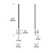 Visual Comfort SLWS679 Cityscape Right 36" Tall LED Wall Sconce