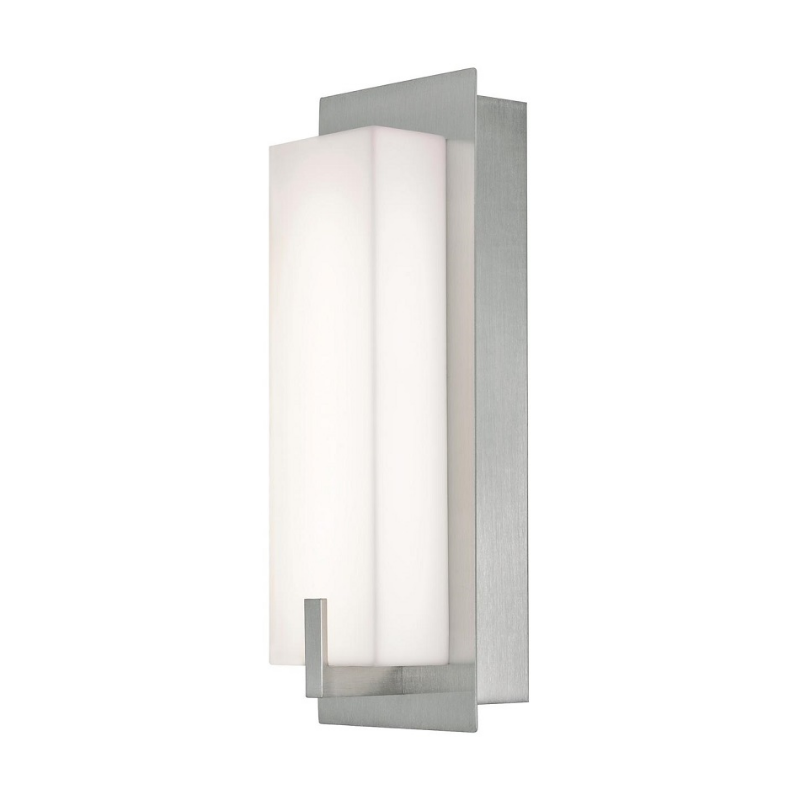 AFX SNS0410LAJUD Sinclair 1-lt 10" Tall LED Wall Sconce - Satin Nickel