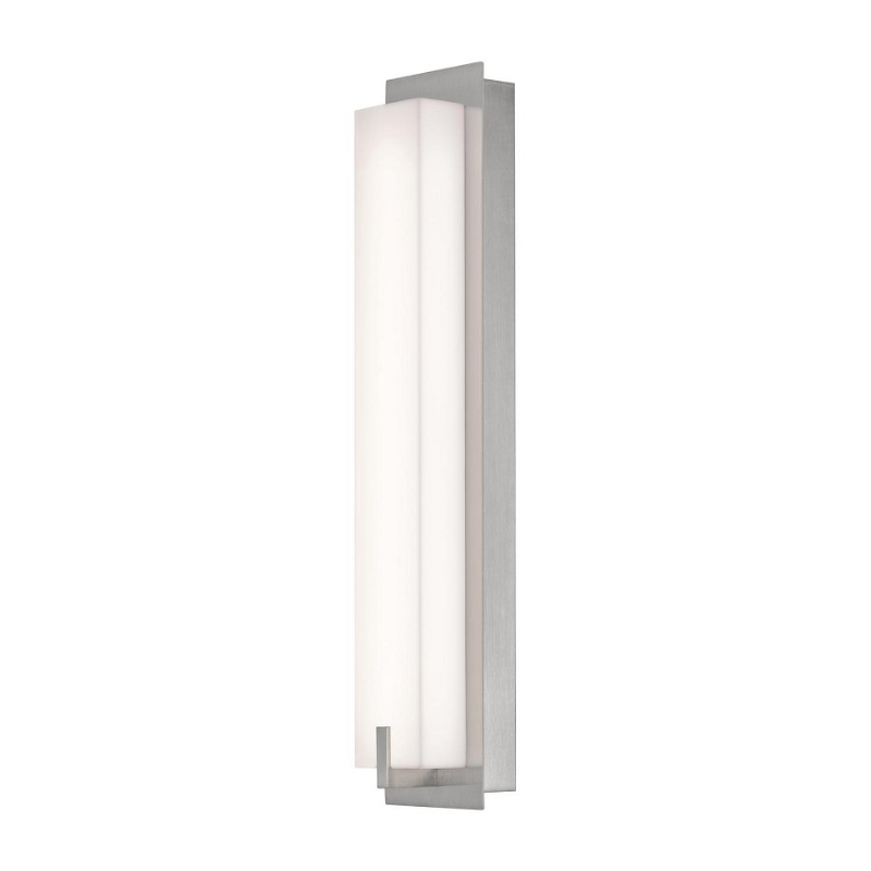 AFX SNS0418LAJUD Sinclair 1-lt 18" Tall LED Wall Sconce - Satin Nickel