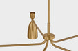Troy F4050 Spade 5-lt 49" LED Chandelier