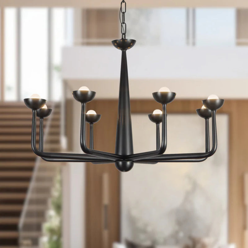 Alora CH313830 Spade 30" LED Chandelier - Urban Bronze
