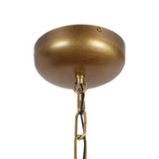 Alora CH313830 Spade 30" LED Chandelier - Vintage Brass