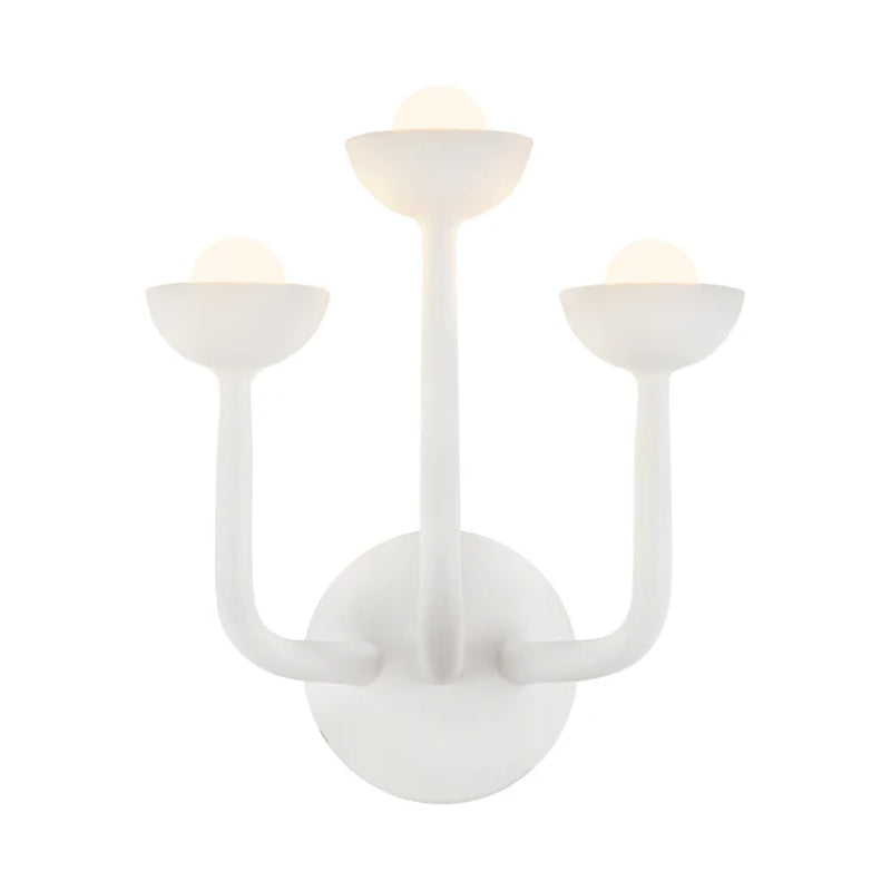 Alora WV313011 Spade 12" Tall LED Wall/Vantiy - Antique White