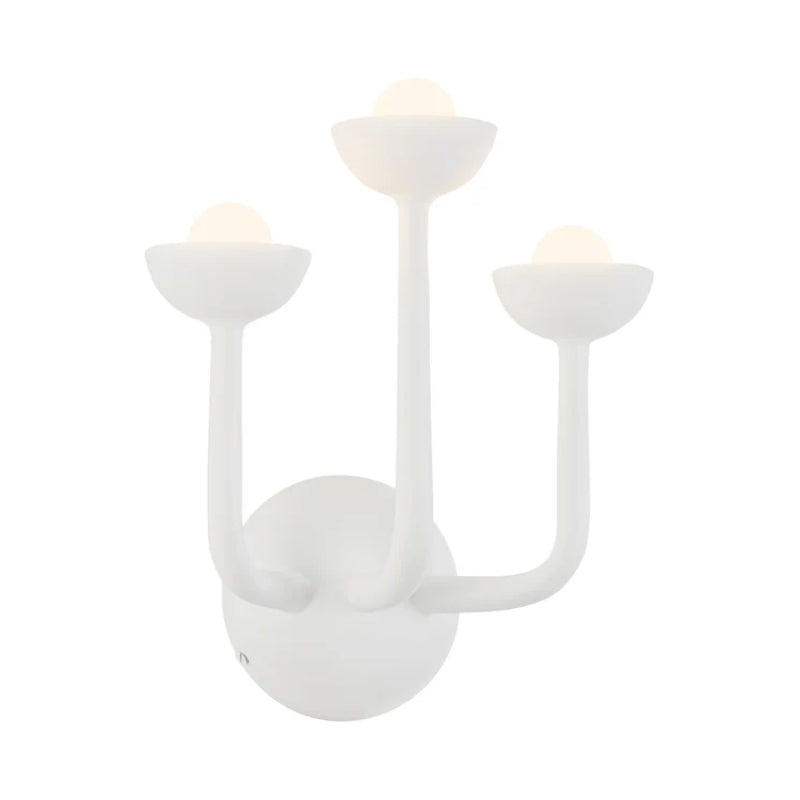 Alora WV313011 Spade 12" Tall LED Wall/Vantiy - Antique White