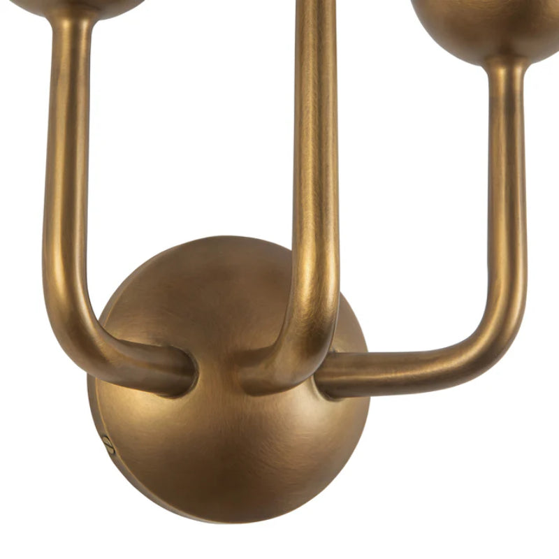 Alora WV313011 Spade 12" Tall LED Wall/Vantiy - Vintage Brass