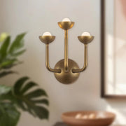 Alora WV313011 Spade 12" Tall LED Wall/Vantiy - Vintage Brass