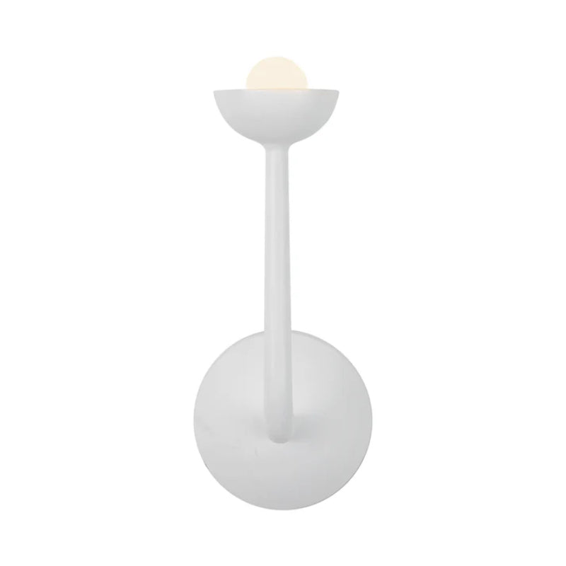 Alora WV313103 Spade 1-lt 12" Tall LED Wall Sconce - Antique White