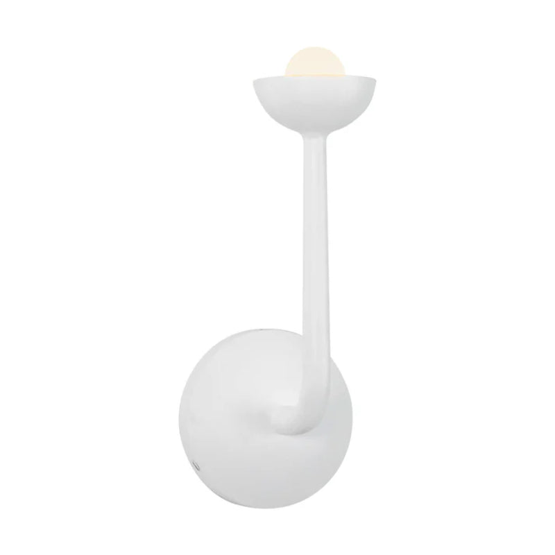 Alora WV313103 Spade 1-lt 12" Tall LED Wall Sconce - Antique White