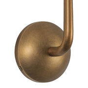 Alora WV313103 Spade 1-lt 12" Tall LED Wall Sconce - Vintage Brass