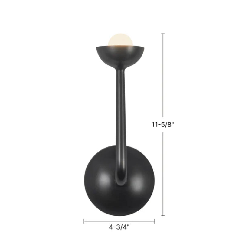 Alora WV313103 Spade 1-lt 12" Tall LED Wall Sconce