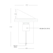SPJ CBWL-SH 2W LED Well Light