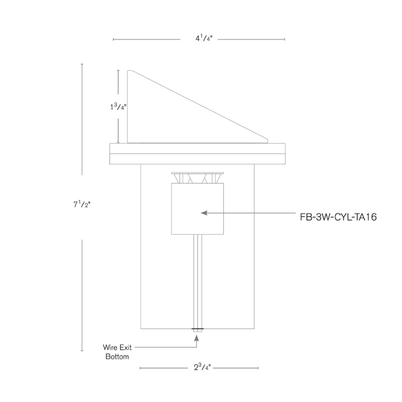 SPJ CBWL-SH 3W LED Well Light