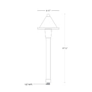 SPJ SPJ-CC-100 18" Tall LED Outdoor Path Light