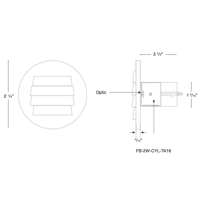 SPJ SPJ-GDG-3L LED Outdoor Wall Light
