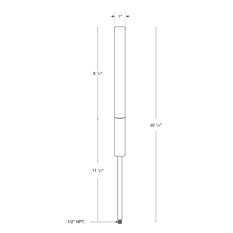 SPJ SPJ-GS20 21" Tall LED Outdoor Path Light