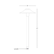 SPJ SPJ-JB100  17" Tall LED Outdoor Path Light