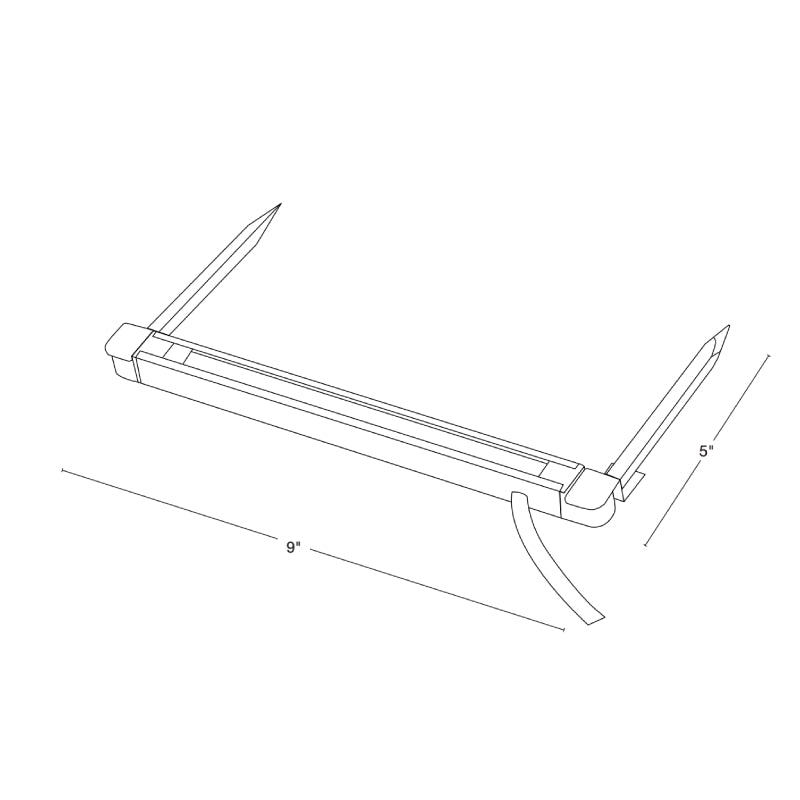 SPJ SPJ-MC8 3W LED Linear Bunker Light