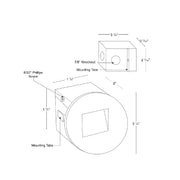 SPJ SPJ-MRL2 LED Outdoor Wall Light