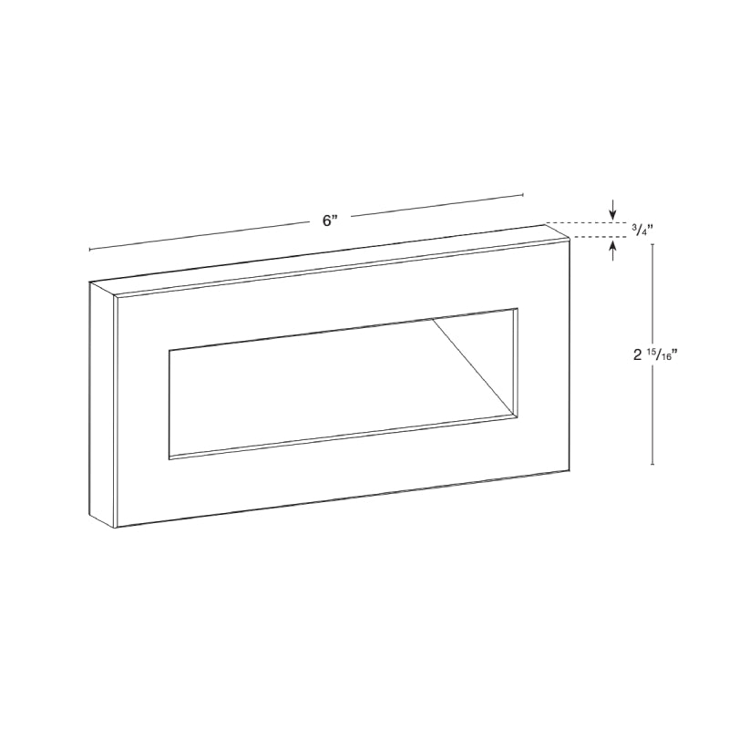 SPJ SPJ-MS6 6" LED Outdoor Deck Light