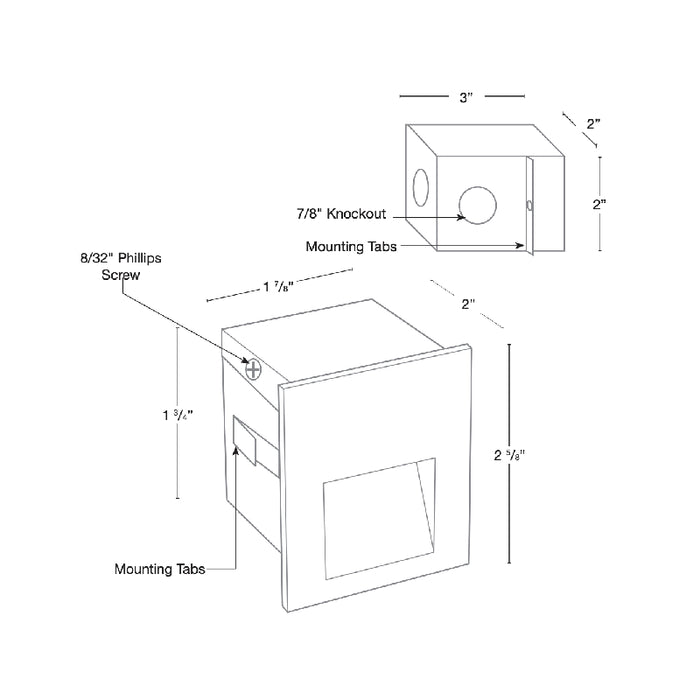 SPJ SPJ-MSL2 LED Outdoor Wall Light