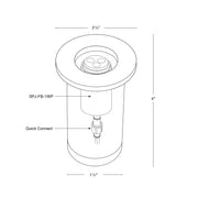 SPJ SPJ-MWL2 2W LED Adjustable Well Light