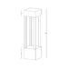 SPJ SPJ-PB30 30" Tall Outdoor Bollard