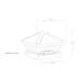 SPJ SPJ-PM-4 LED Outdoor Post Mount Light