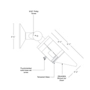 SPJ SPJ-SN1 3W LED Outdoor Directional Light