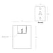 SPJ SPJ-SSQ-DL 3W LED Surface Mount Down Light