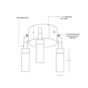 SPJ SPJ-UL3 3-lt LED Patio Deck Light