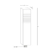 SPJ SPJ12-05 14" Tall LED Outdoor Bollard