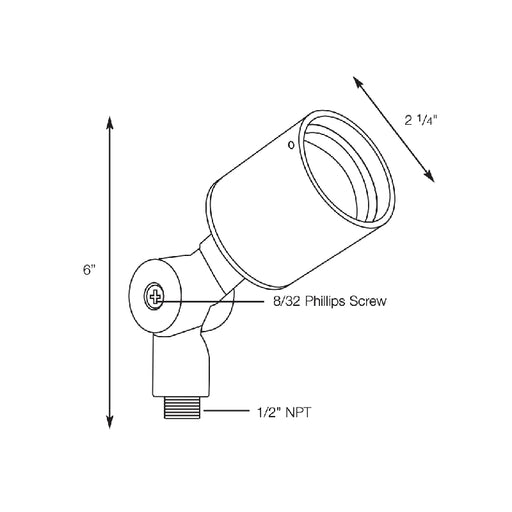 SPJ SPJ14-10 Outdoor Directional Light