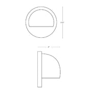 SPJ SPJ18-03 LED Outdoor Wall Light