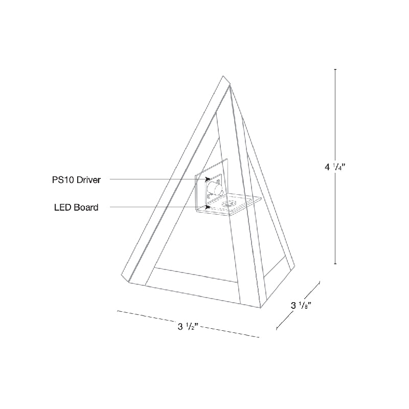 SPJ SPJ21-01 LED Outdoor Wall Light