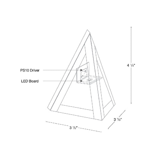 SPJ SPJ21-01 LED Outdoor Wall Light