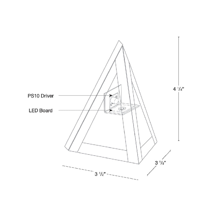 SPJ SPJ21-01 LED Outdoor Wall Light