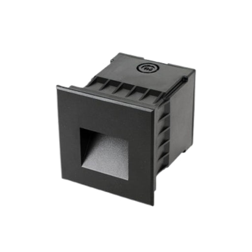 ROC Lighting ST-100 2.5W LED Recessed Step Light, 24V - Black