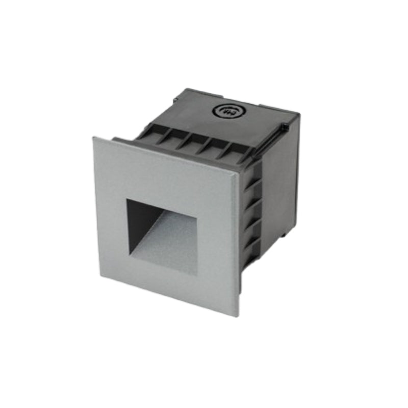 ROC Lighting ST-100 2.5W LED Recessed Step Light, 24V - Silver